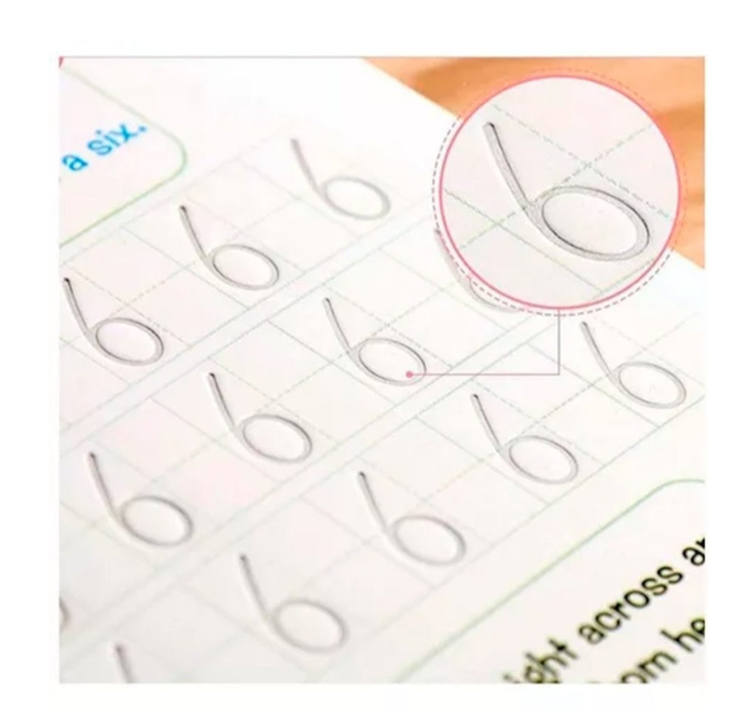 Kids Magic Workbook™- Set de 4 cuadernos de caligrafía Montesori