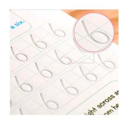 Kids Magic Workbook™- Set de 4 cuadernos de caligrafía Montesori