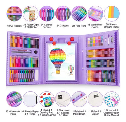 Color Splash Studio™ - Set de Arte de 272 piezas de colores
